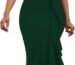 Off-shoulder dresses.