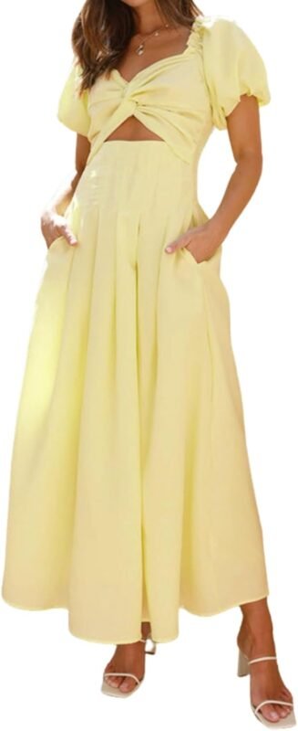 Off-shoulder dresses.