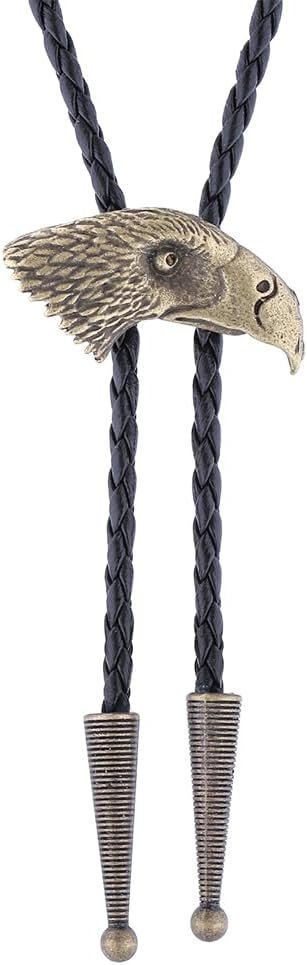 Bolo Tie for Males Western Cowboy Leather-based Necktie Rope Twine Pendant Necklace Braided Jewellery for Ladies Bolo Tie for Males Western Cowboy Leather-based Necktie Rope Twine Pendant Necklace Braided Jewellery for Ladies