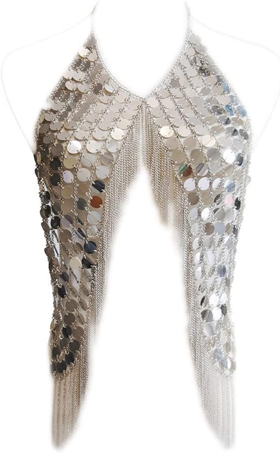Attractive Physique Chain Sequins Bra Chains Bikini Tassel Waist Chain Attractive Physique Chain Sequins Bra Chains Bikini Tassel Waist Chain