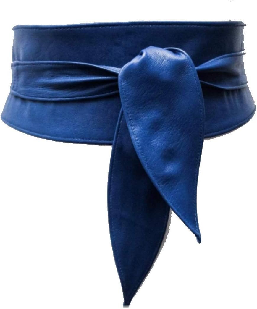 Lady’s Real Royal Blue Leather-based Obi Sash Wrap Tie Plus Measurement Corset Waist Cincher Large biker Leather-based Belt Lady’s Real Royal Blue Leather-based Obi Sash Wrap Tie Plus Measurement Corset Waist Cincher Large biker Leather-based Belt
