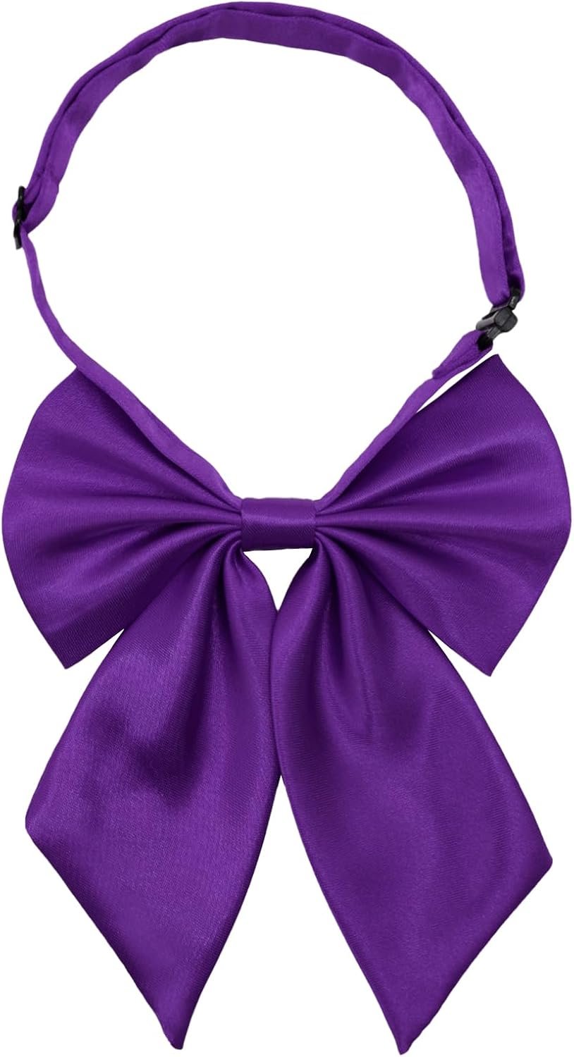 Bow Tie for Ladies Pre-tied Floppy Womens Tie Stable Coloration Ladies’s Bowknot Bow Tie for Uniform Cosplay Celebration Bow Tie for Ladies Pre-tied Floppy Womens Tie Stable Coloration Ladies’s Bowknot Bow Tie for Uniform Cosplay Celebration