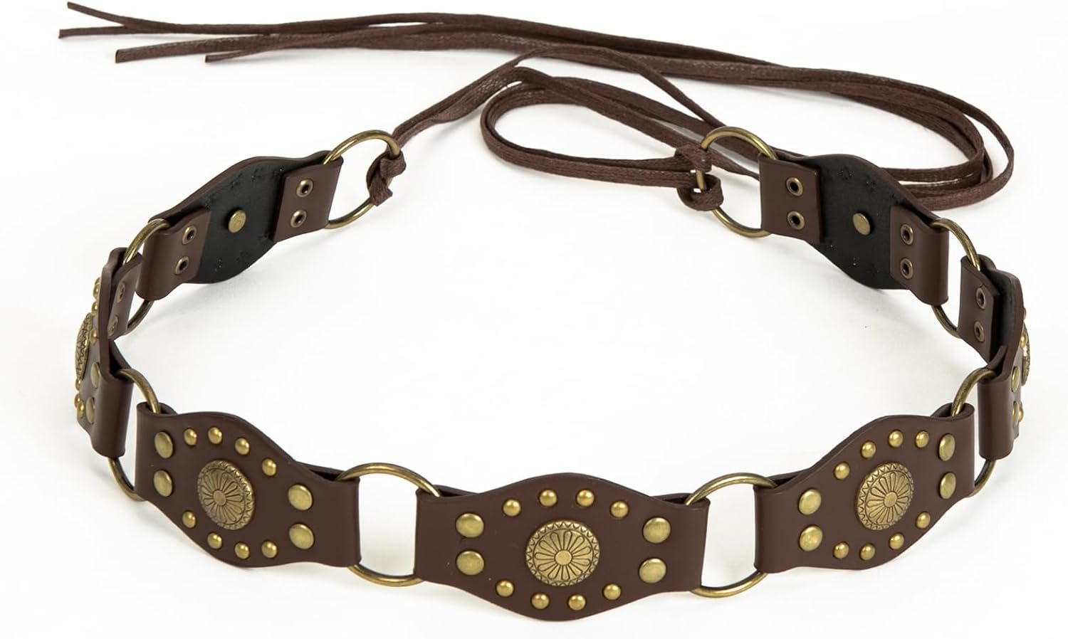 ILuvatar Girls’s Bohemian Type Rope Braid Waist Belt ILuvatar Girls’s Bohemian Type Rope Braid Waist Belt