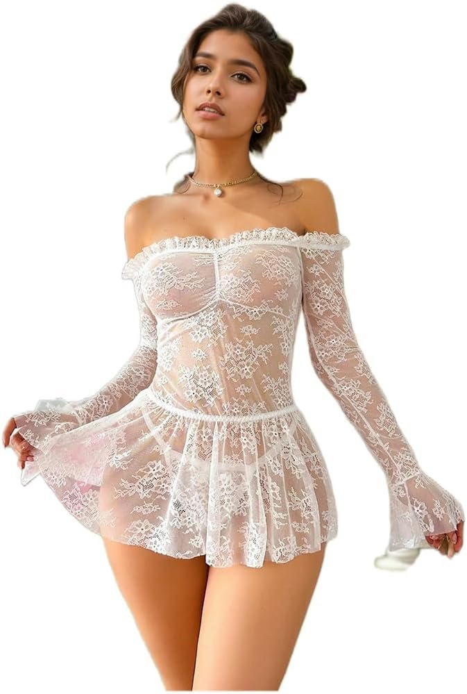 Horny Lingerie for Ladies Bodysuit Suspenders Mini Costume Outfits Mesh Corset Horny Lingerie for Ladies Bodysuit Suspenders Mini Costume Outfits Mesh Corset