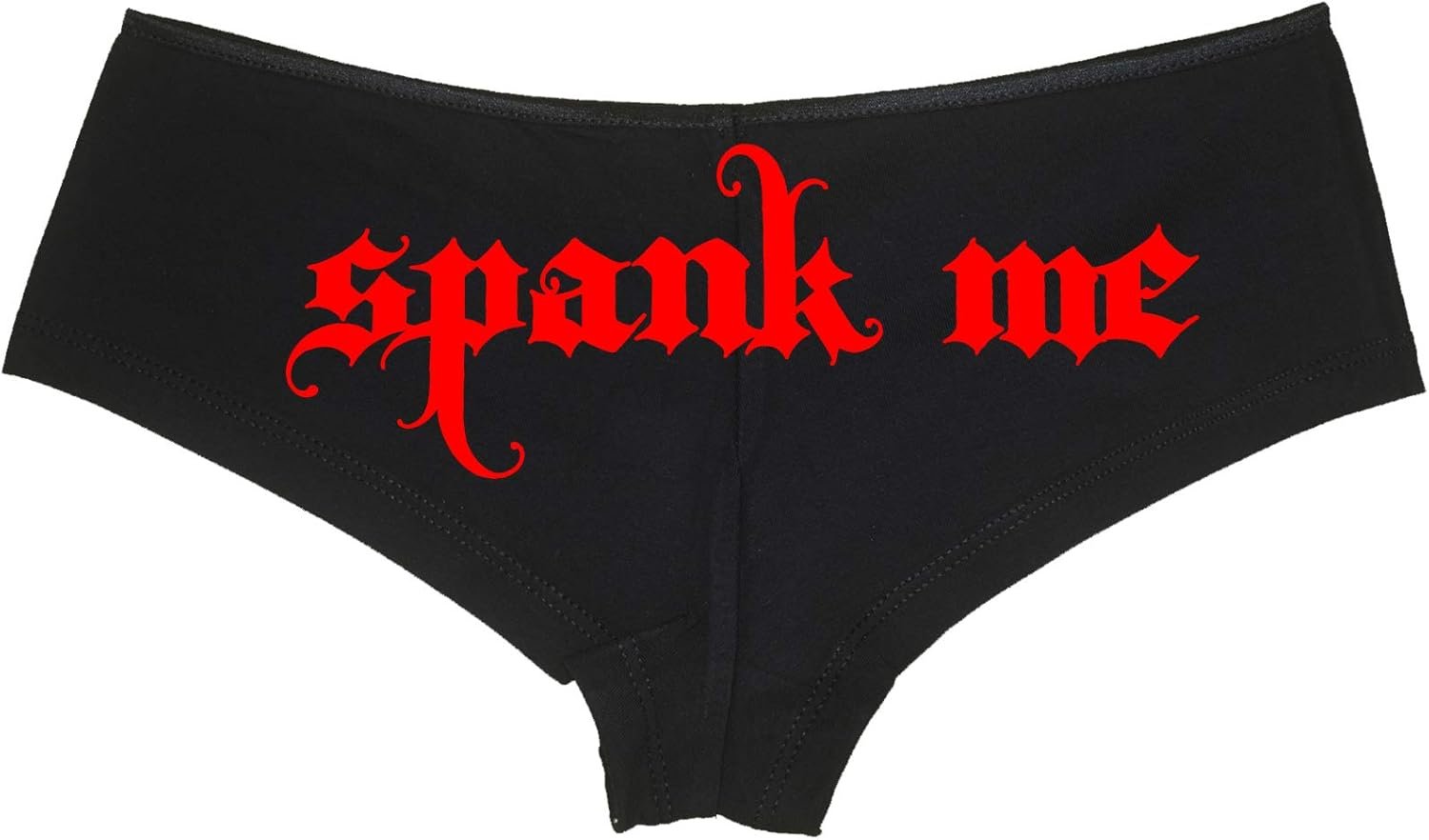 Knaughty Knickers Spank Me Goth Font Horny Black Boyshort Flirty Submissive bdsm Knaughty Knickers Spank Me Goth Font Horny Black Boyshort Flirty Submissive bdsm