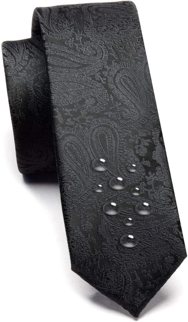 GUSLESON Skinny 2″（5cm） Informal Marriage ceremony Ties for Males Trend Slim necktie + Reward Field