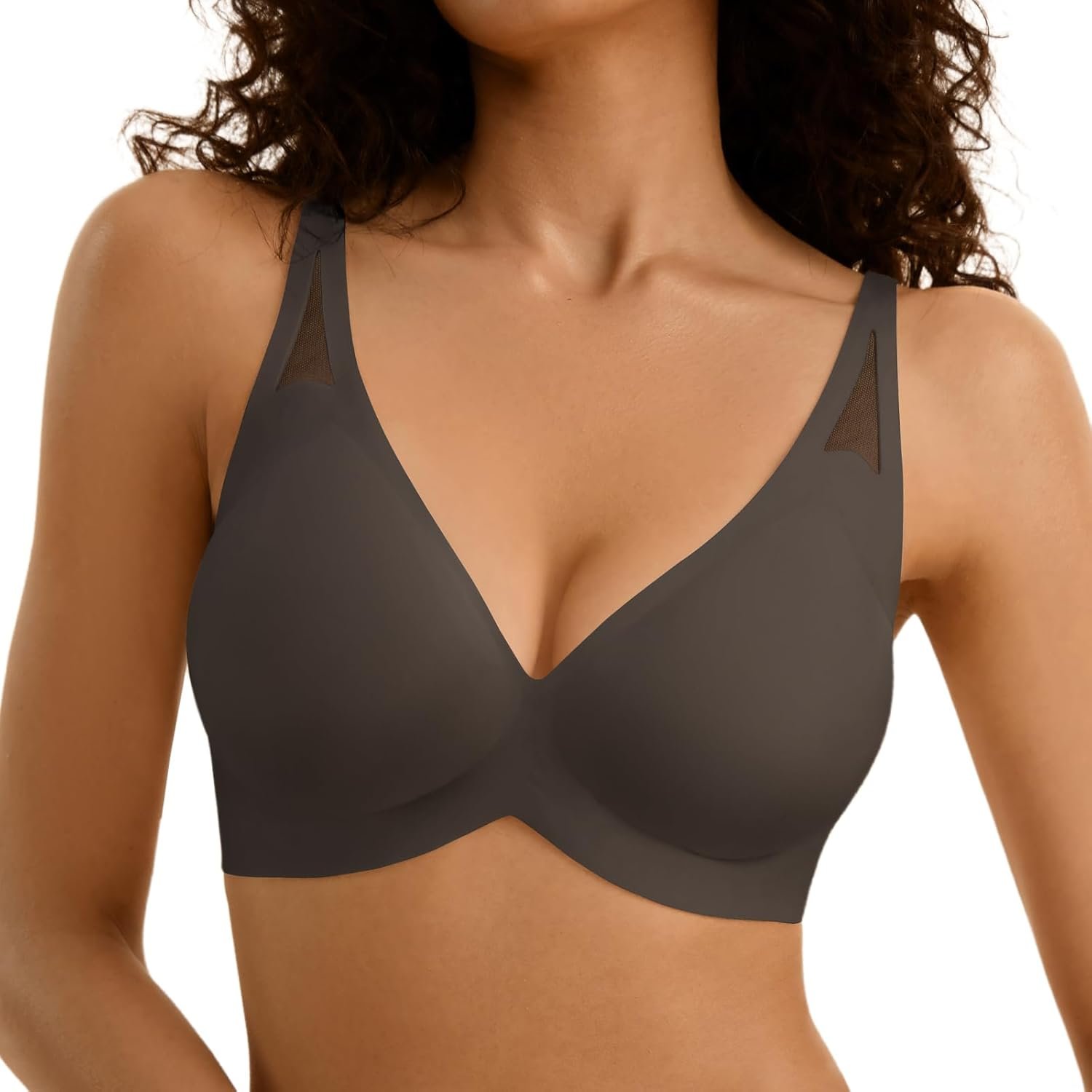 Wi-fi Bras for Ladies No Underwire, Seamless Comfy Bralettes with Assist and Carry, Padded T-Shirt Bra Wi-fi Bras for Ladies No Underwire, Seamless Comfy Bralettes with Assist and Carry, Padded T-Shirt Bra