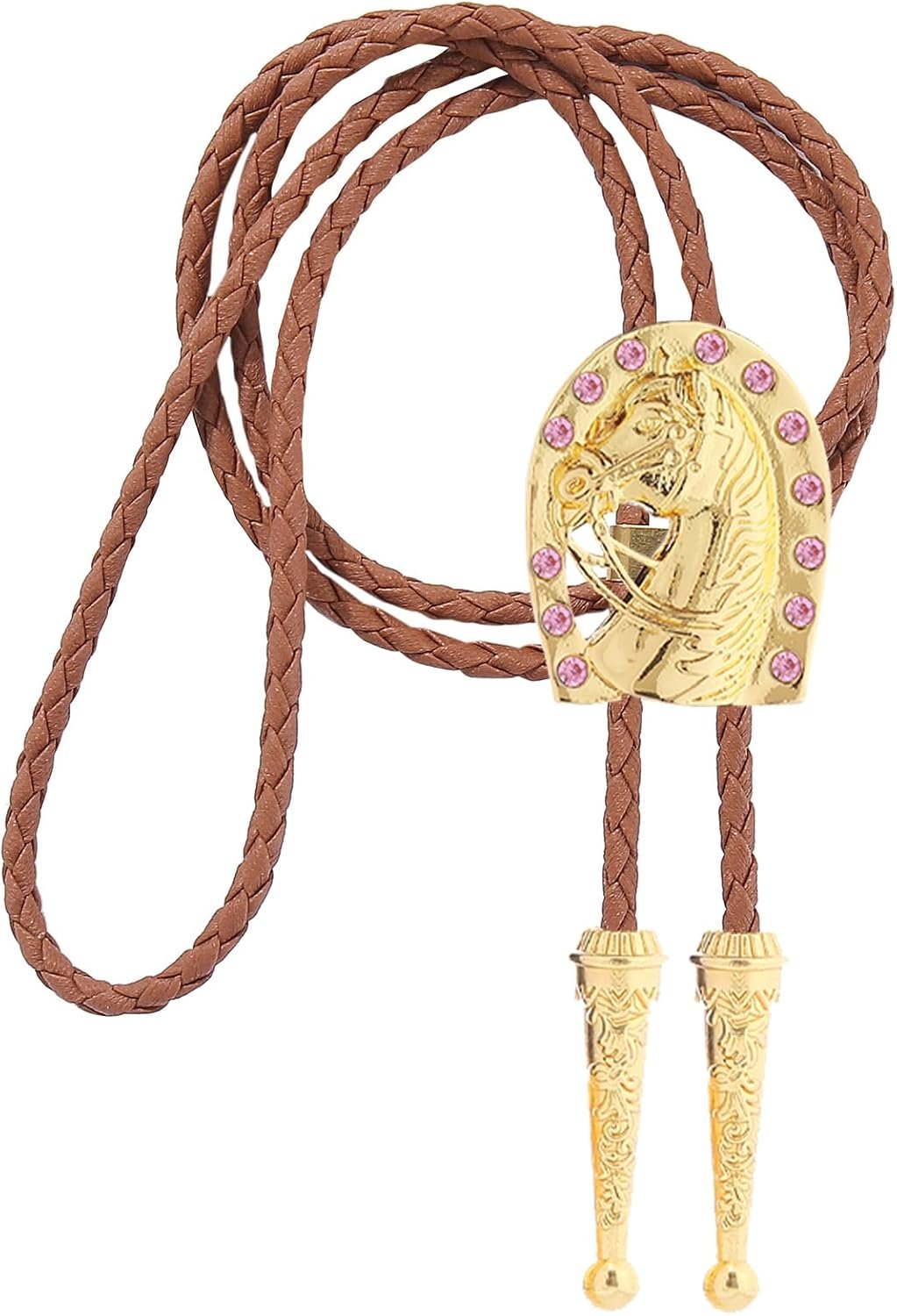 GelConnie Bolo Ties for Males Western Cowboy Classic Crystal Horse Bolo Tie for Ladies Leather-based Necktie U Gold Bolo Tie GelConnie Bolo Ties for Males Western Cowboy Classic Crystal Horse Bolo Tie for Ladies Leather-based Necktie U Gold Bolo Tie