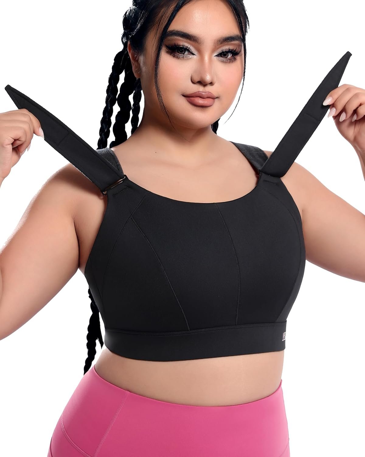 Adjustable Excessive Impression Sports activities Bras Molded Cup Plus Dimension Bra for Massive Bust Ladies Working Exercise Fitness center Health Adjustable Excessive Impression Sports activities Bras Molded Cup Plus Dimension Bra for Massive Bust Ladies Working Exercise Fitness center Health