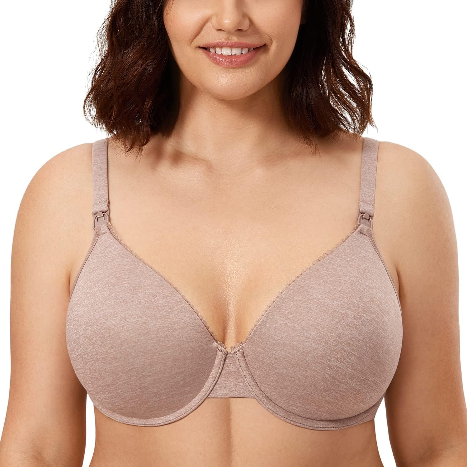 CALVENA Girls’s Full Sling Frivolously Padded Underwire Maternity Nursing Bra for Breastfeeding CALVENA Girls’s Full Sling Frivolously Padded Underwire Maternity Nursing Bra for Breastfeeding
