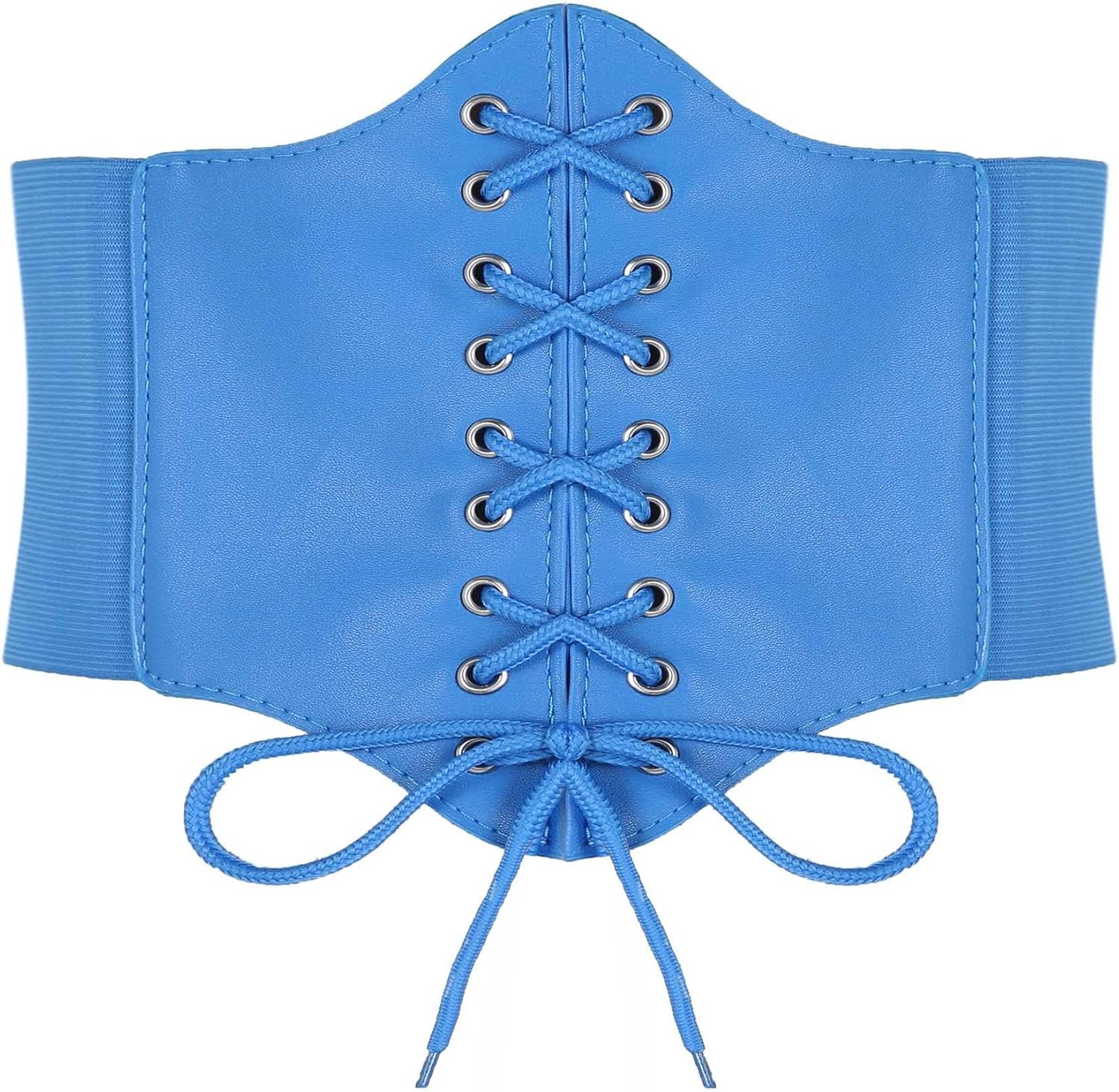 Hoerev Corsets Belt Tops Leather-based Vest Pirate Halloween Costume Lace Up Waist Belt Bustiers Corsets For Girls Hoerev Corsets Belt Tops Leather-based Vest Pirate Halloween Costume Lace Up Waist Belt Bustiers Corsets For Girls