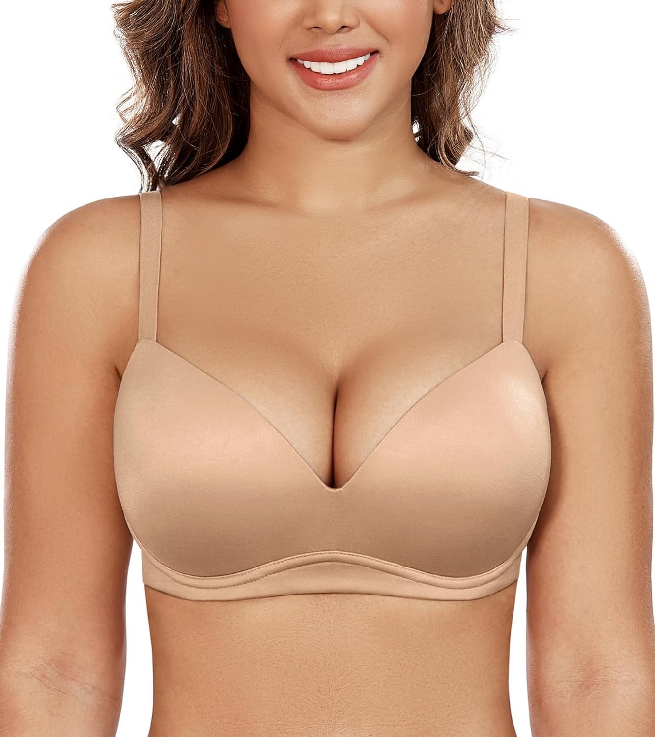 DotVol Ladies’s Push Up Wi-fi Snug Padded Plunge No Underwire On a regular basis Bra DotVol Ladies’s Push Up Wi-fi Snug Padded Plunge No Underwire On a regular basis Bra