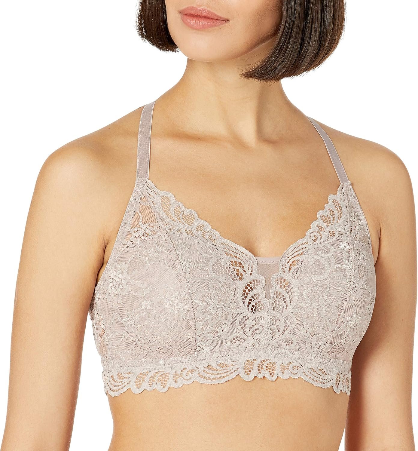 Bali Girls’s Lace Want All Over Wire Free Bra Bali Girls’s Lace Want All Over Wire Free Bra