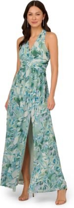 chiffon evening dresses