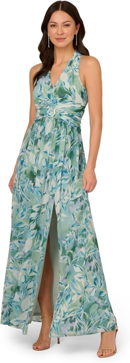Adrianna Papell Ladies’s Chiffo…
