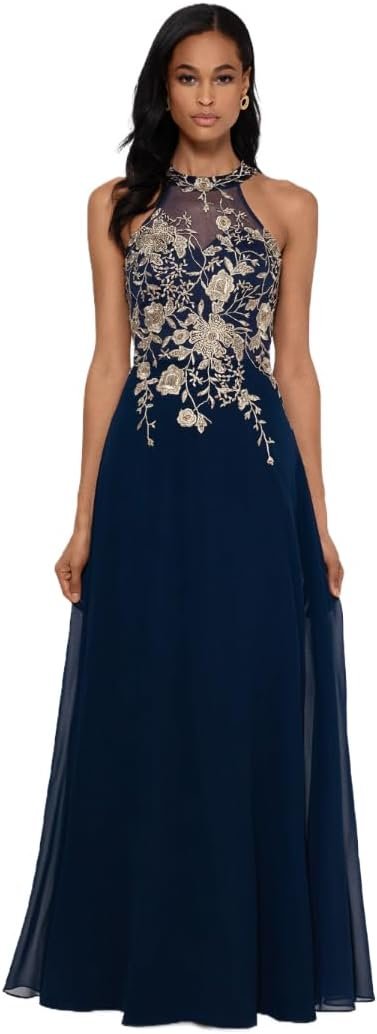 chiffon evening dresses