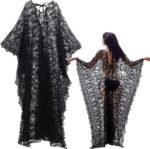 🔹 high-end chiffon robe.