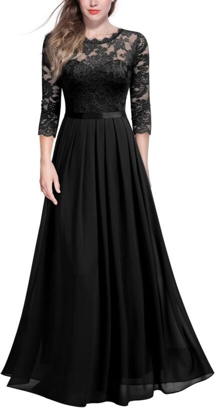 lace evening dresses