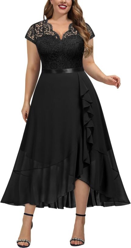 lace evening dresses