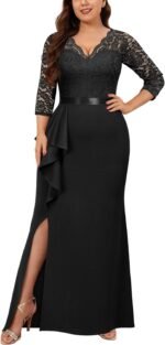 plus size evening dresses