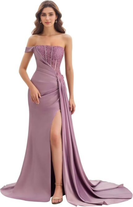 lace evening dresses
