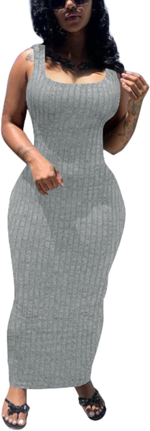 PINSV Ladies’s Bodycon Maxi PINSV Ladies’s Bodycon Maxi