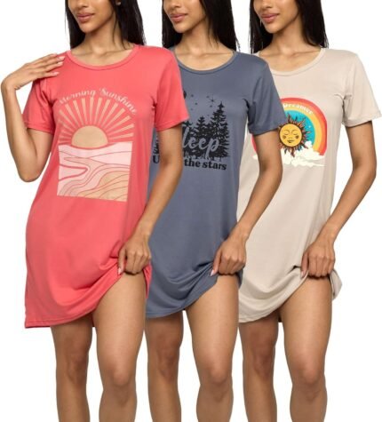 🔹 womenʼs nightgown sets