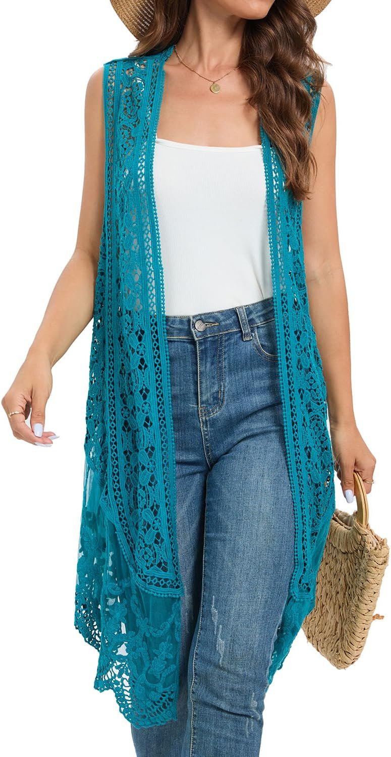 Sheer Cardigan Crochet Sheer Cardigan Crochet