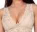 Smart & Sexy Women's Lace Deep V Wireles...