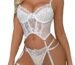 WDIRARA Women's 3 Piece Floral Lace Unde...