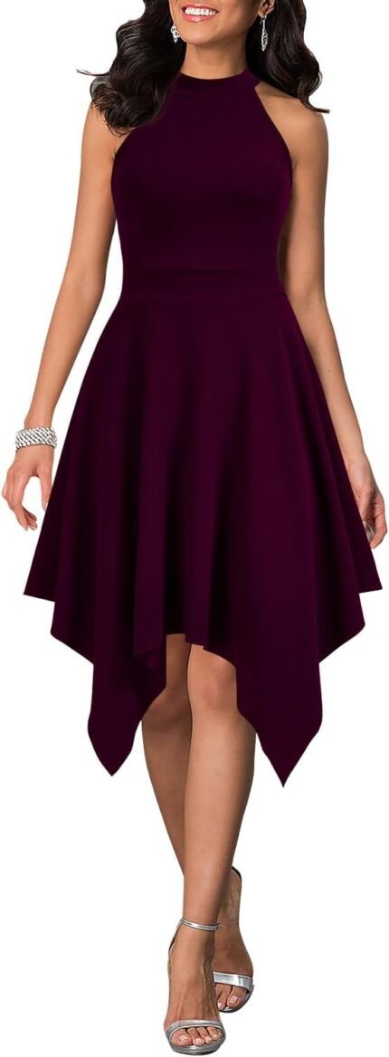 WOOSEA Ladies’s Sleeveless Halt…