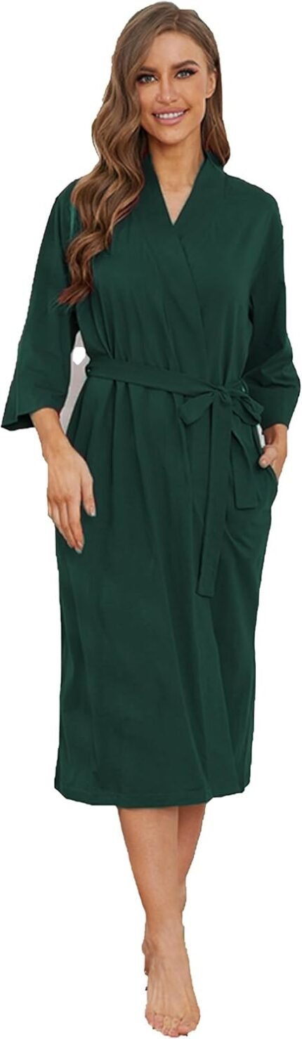 🔹 comfortable cotton robe