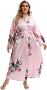 🔹 elegant silk robe