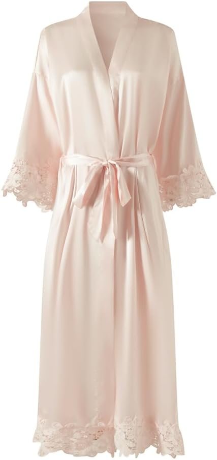 🔹 high-end chiffon robe.