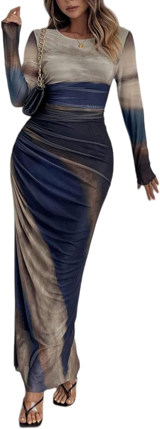 Girls’s Printed Bodycon Maxi Girls’s Printed Bodycon Maxi