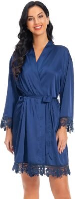 🔹 elegant silk robe