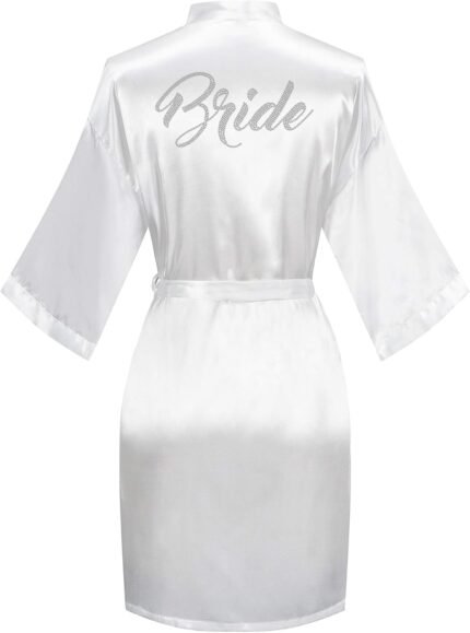 🔹 high-end chiffon robe.