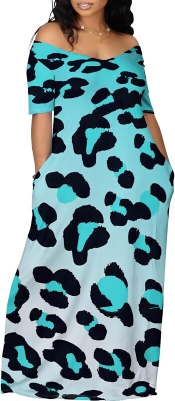 Off-shoulder dresses.