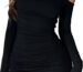 Off-shoulder dresses.