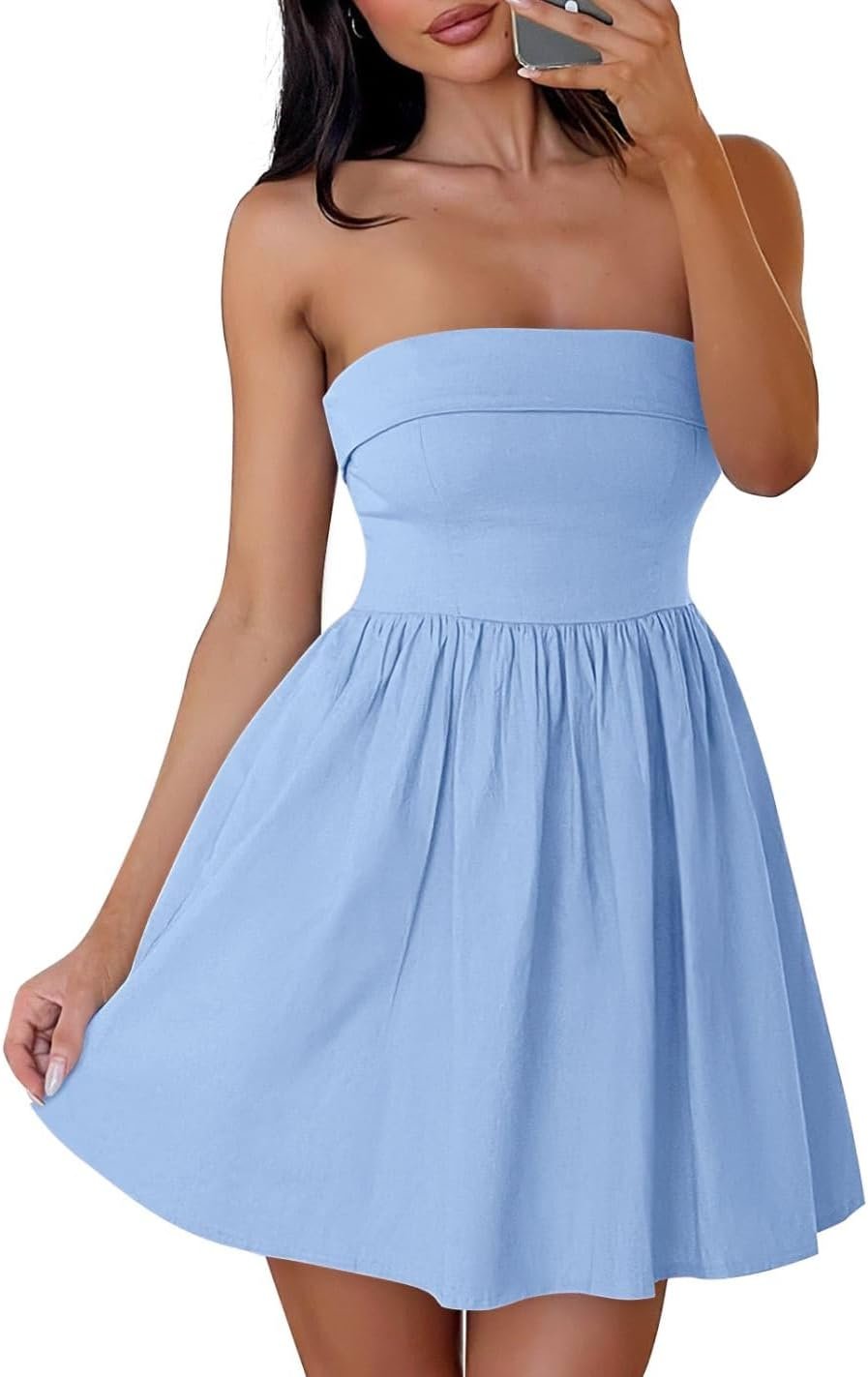ZESICA Ladies’s Summer time Straples… ZESICA Ladies’s Summer time Straples…