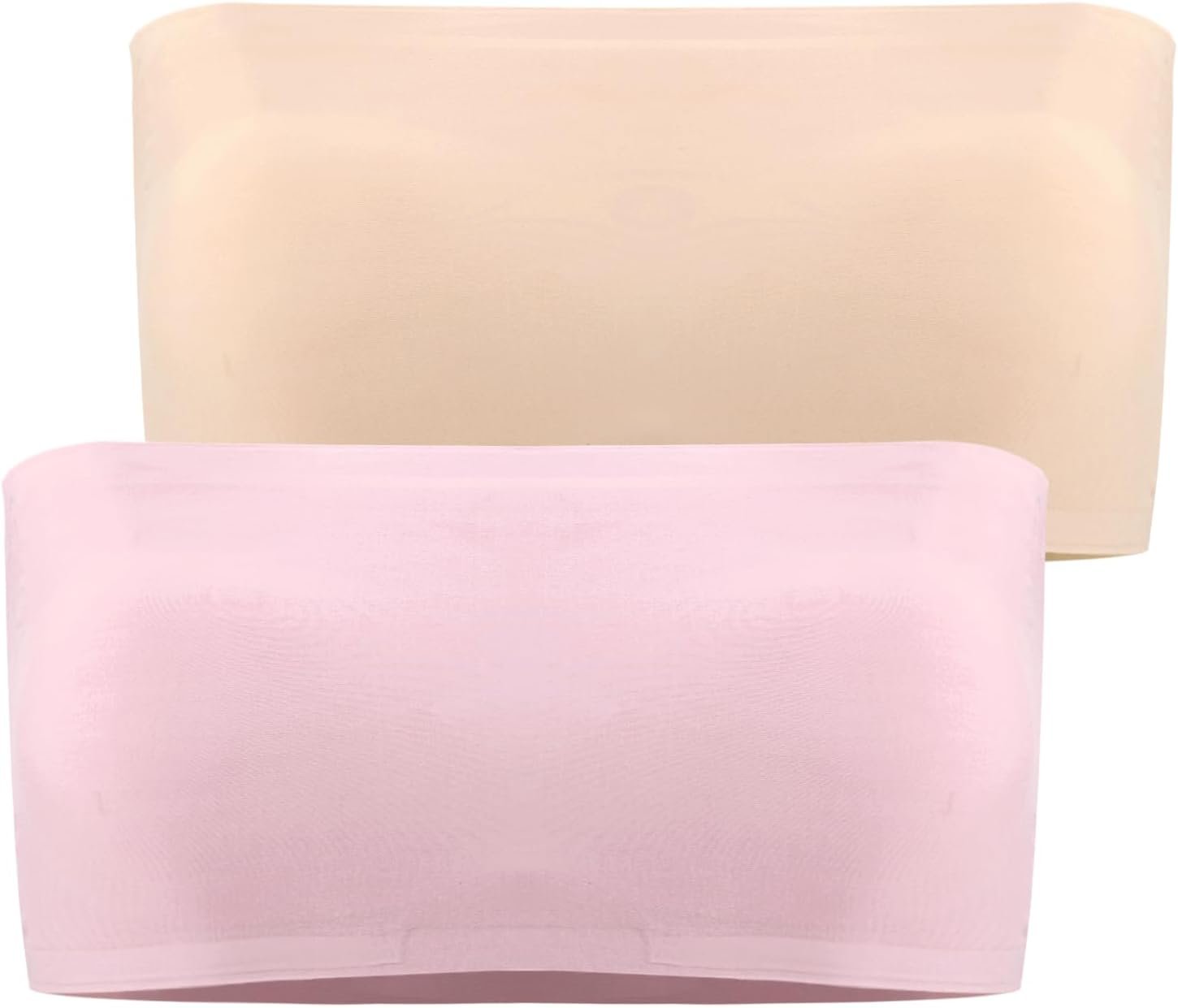 Ladies Strapless Bandeau Bra Teenagers Seamless Bra Huge Children Coaching Bras