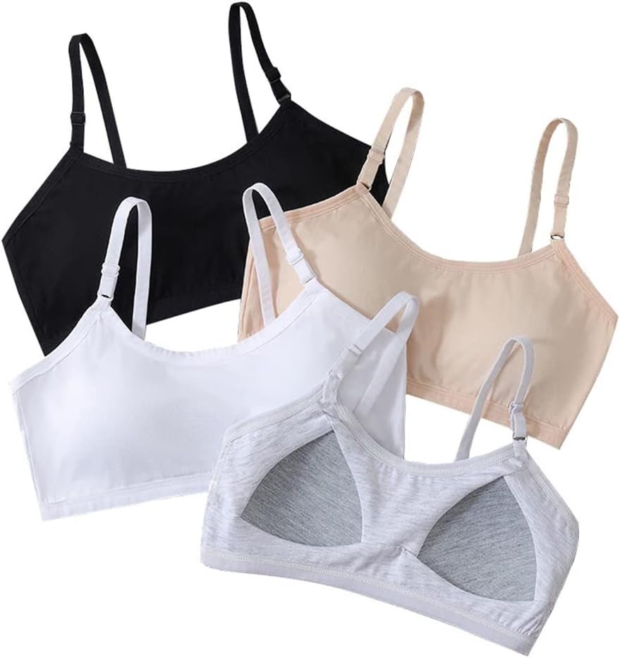 Teen Ladies’ Coaching Bra Seamless Cotton Cami Wi-fi Bras Elastic Teen Ladies’ Coaching Bra Seamless Cotton Cami Wi-fi Bras Elastic