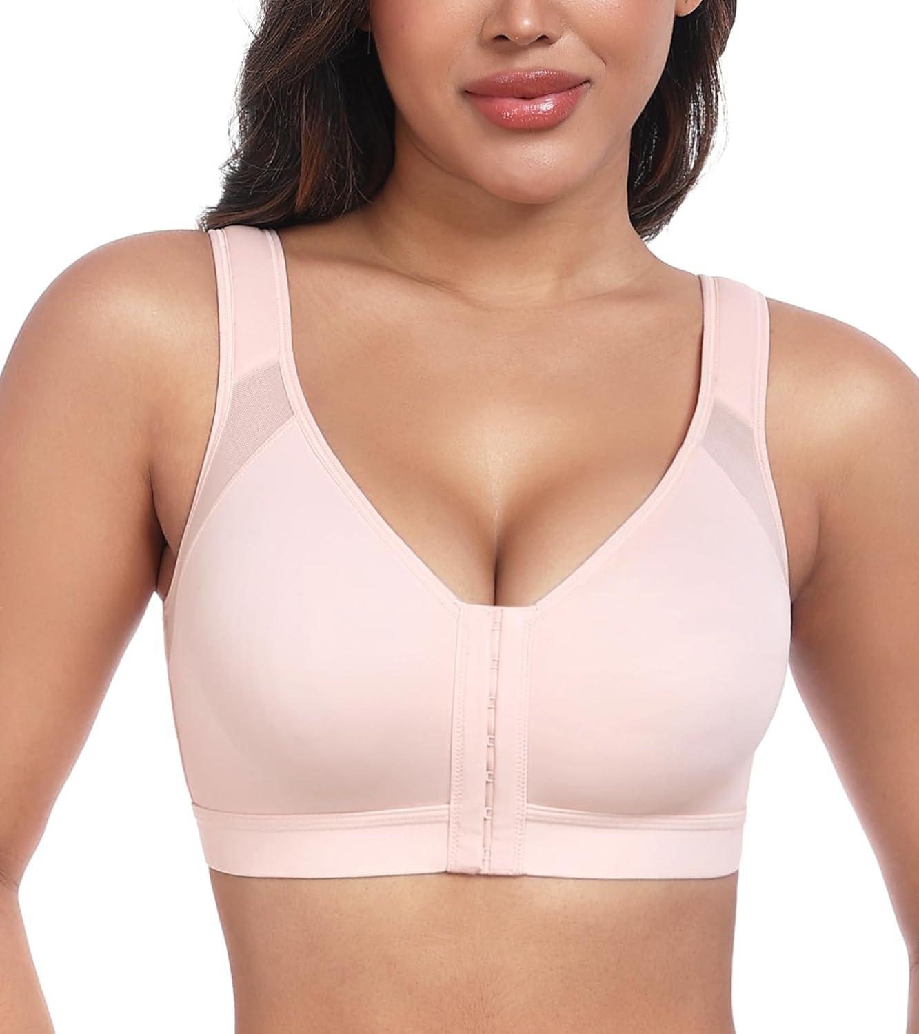 HACI Girls’s Entrance Closure Posture Bra Full Protection Again Help On a regular basis Wi-fi Comfortable Unpadded Cup HACI Girls’s Entrance Closure Posture Bra Full Protection Again Help On a regular basis Wi-fi Comfortable Unpadded Cup