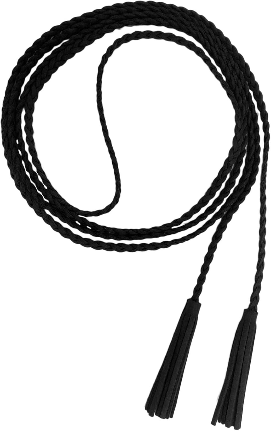 Nanxson Girls’s Waist Belt Woven Tassels Chain Belt Skinny Belt for Skirt Gown PDW0042 Nanxson Girls’s Waist Belt Woven Tassels Chain Belt Skinny Belt for Skirt Gown PDW0042