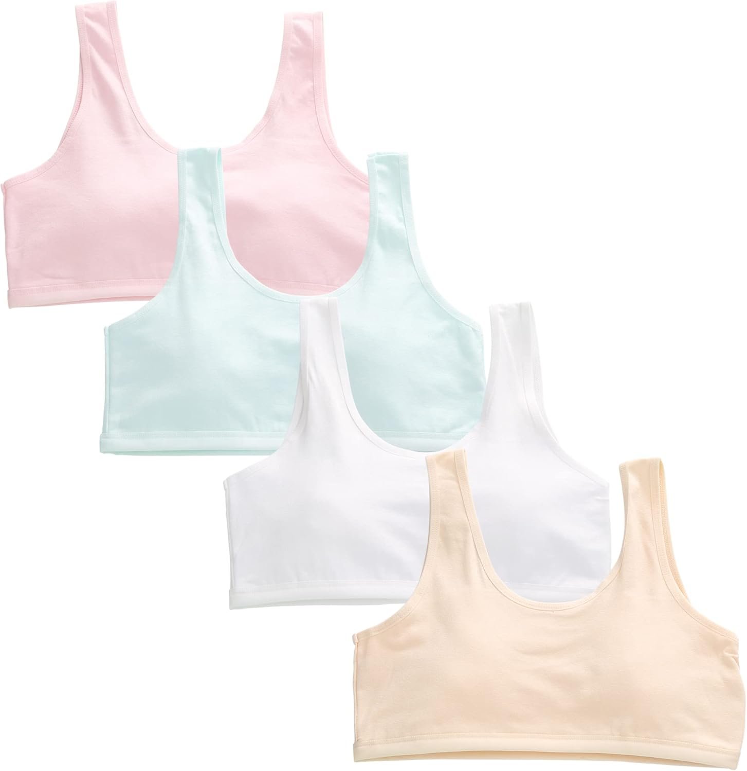 Women Bra, 6PCS Women Coaching Bra Cotton Bralette Seamless Cami Crop Bras Women Bra, 6PCS Women Coaching Bra Cotton Bralette Seamless Cami Crop Bras