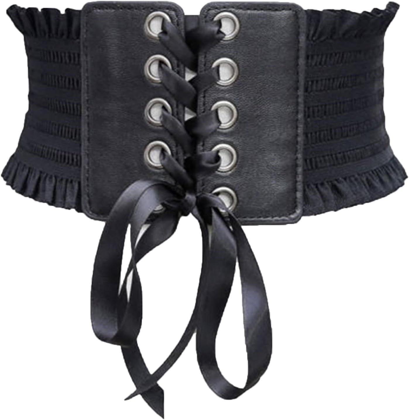 Girls’s Gothic Punk Elastic Costume Waist Belt Lace Up PU Leather-based Harness Belt Adjustable Corset Match with B0BK57Q8LT Girls’s Gothic Punk Elastic Costume Waist Belt Lace Up PU Leather-based Harness Belt Adjustable Corset Match with B0BK57Q8LT