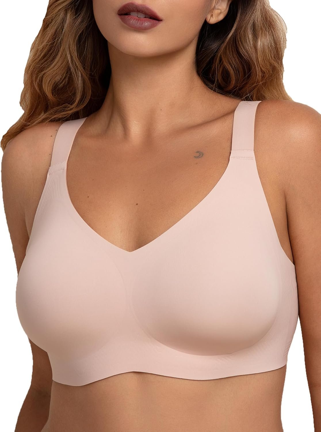 Wi-fi Seamless Assist Bralette Extremely-Consolation Sleep T-Shirt Bra for Giant Breasts Wi-fi Seamless Assist Bralette Extremely-Consolation Sleep T-Shirt Bra for Giant Breasts