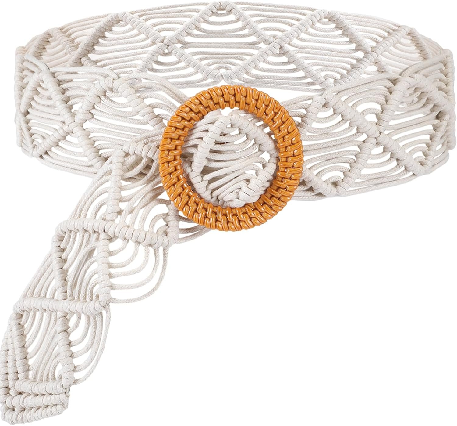 Geyoga Boho Belt for Girls Waist Belts for Attire Woven Braid Bohemian Fashion Equipment Geyoga Boho Belt for Girls Waist Belts for Attire Woven Braid Bohemian Fashion Equipment