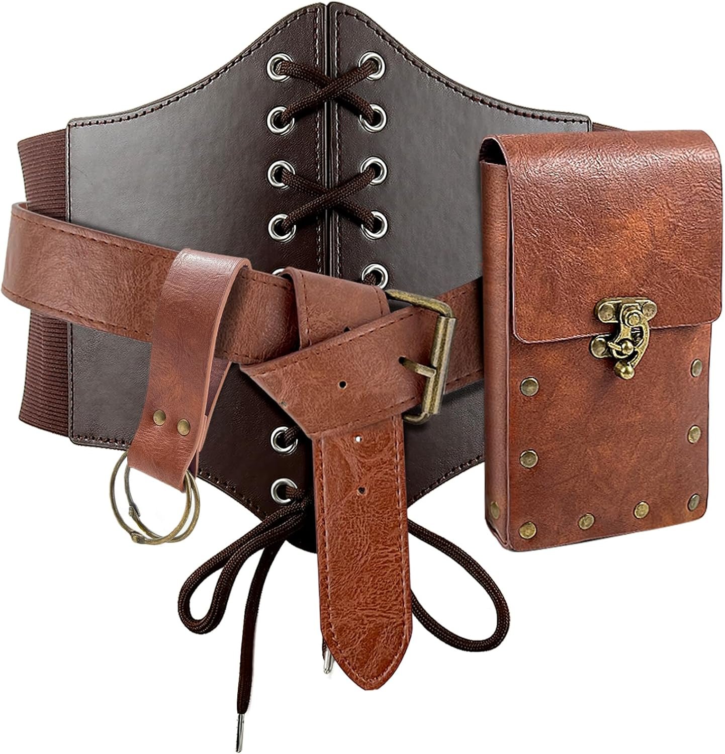 Corset Renaissance Belt Medieval Renaissance Belt Pouch Cork Potion Bottle Competition Halloween Costume Accent(L-Waist/35..2″-43.2″) Corset Renaissance Belt Medieval Renaissance Belt Pouch Cork Potion Bottle Competition Halloween Costume Accent(L-Waist/35..2″-43.2″)