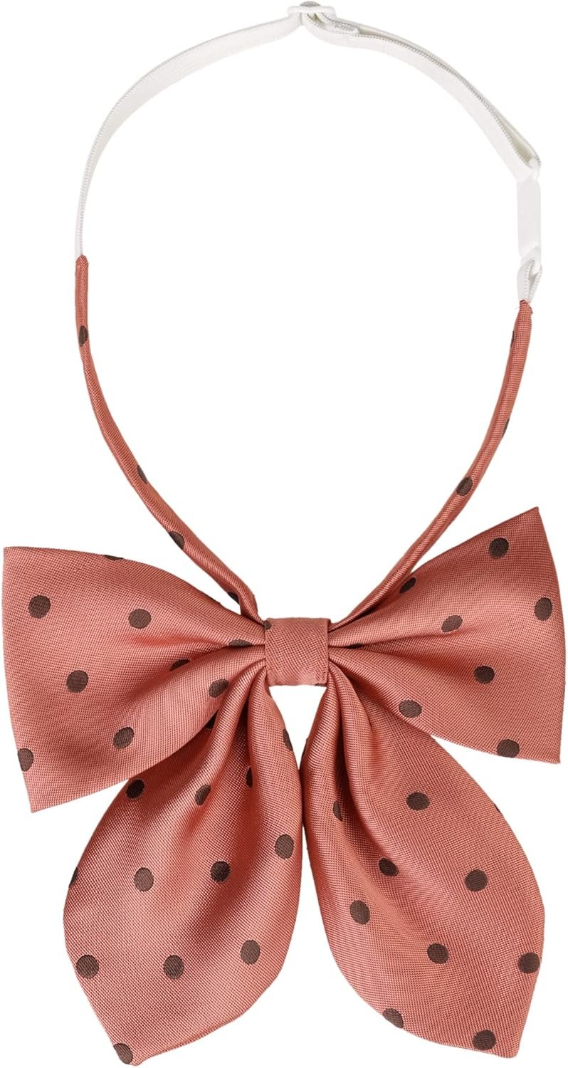 Girls’s Polka Dots Bow Ties Cute Pre-tied Ribbon Adjustable Straps Bowties for Uniform Girls’s Polka Dots Bow Ties Cute Pre-tied Ribbon Adjustable Straps Bowties for Uniform